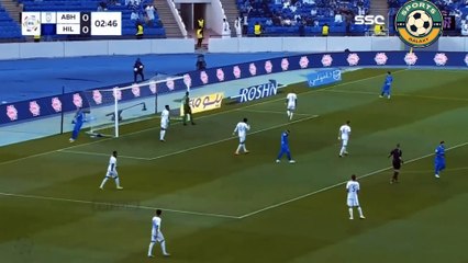 Nymar Debut Al Hilal 3-1 Abha - RSL Saudi league highlights