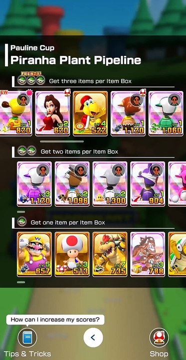Mario Kart Tour: Pipe Tour: Pauline Cup