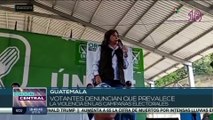 Guatemala: Candidatos presidenciales acuden a campaña de acusaciones mutuas