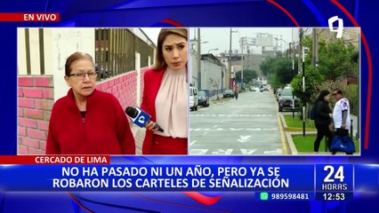 Cercado de Lima: vecinos denuncian que cámara de seguridad no funciona