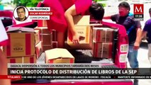 Comienza distribución de libros de texto gratuitos en Oaxaca