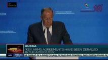 Sergey Lavrov accuses U.S. of undermining nuclear non-proliferation treaty with its support for Ukraine