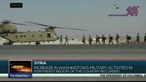Syria has seen a notable increase in the military activities of Washington and its Daesh mercenaries