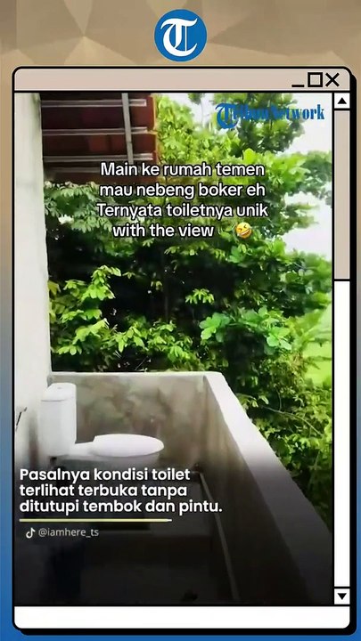 Viral Toilet Terbuka di Rumah Tangerang yang Langsung Menghadap Pemandangan Boker with the View