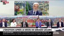 Nombreuses réactions à la mort du journaliste de CNews Gérard Leclercj