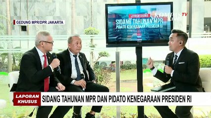 Dialog Anggota DPR Dari 3 Poros Koalisi Tentang Kontestasi Pemilu 2024