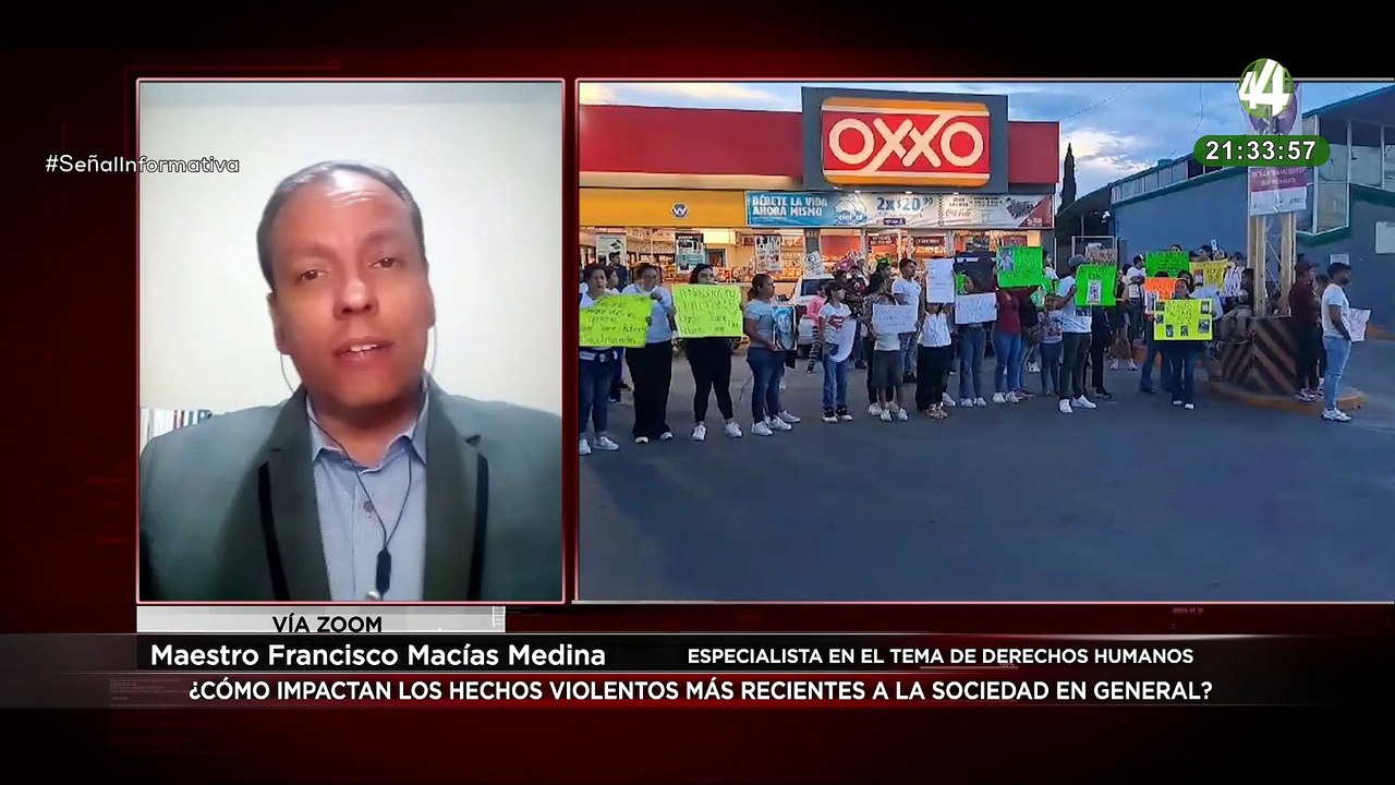 Mtro. Francisco Macías Medina nos habla del impacto de los hechos violentos recientes en la sociedad