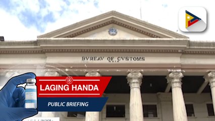 Panayam kay BOC Assistant Commissioner/Spokesperson Atty. Vincent Philip Maronilla