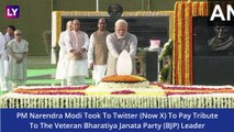 Atal Bihari Vajpayee Death Anniversary 2023: PM Narendra Modi Pays Tribute To Former Prime Minister Of India