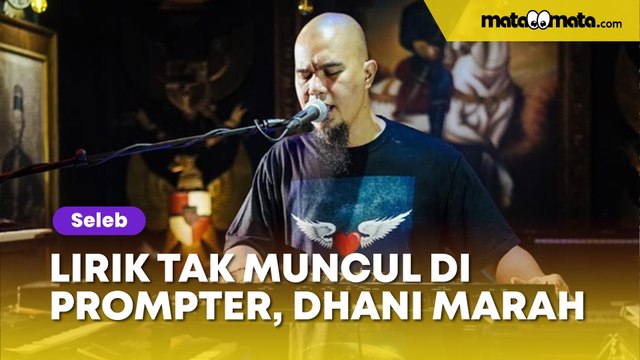 Lirik Tak Muncul di Prompter Saat Manggung, Ahmad Dhani Marah-Marah Sambil Nyanyi Lagu Dimensi Asal-asalan