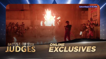 Battle of the Judges: Clyde Basbas, the kiddo on fire! (Online Exclusives)