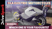 Ola Unveils 4 New Electric Motorcycles | Get Ready For An Electrifying Future | Vedant Jouhari