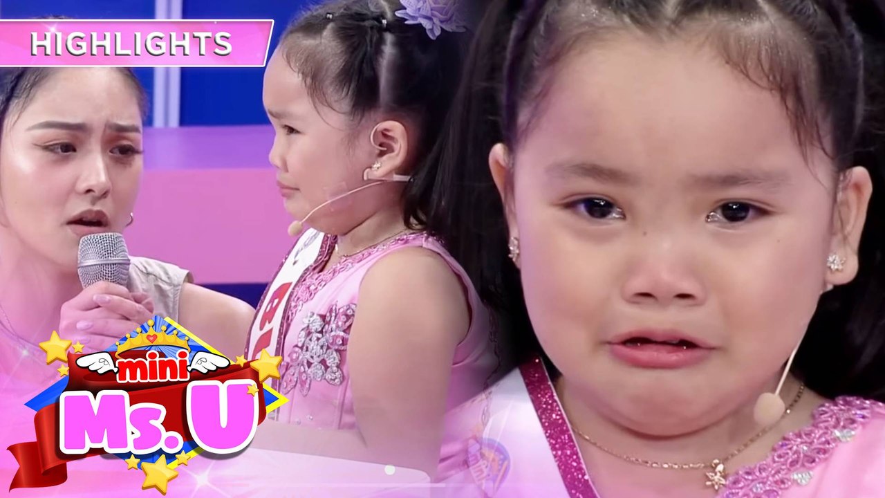 Mini Miss U Cassandra showcases her acting skills | It's Showtime Mini Miss U