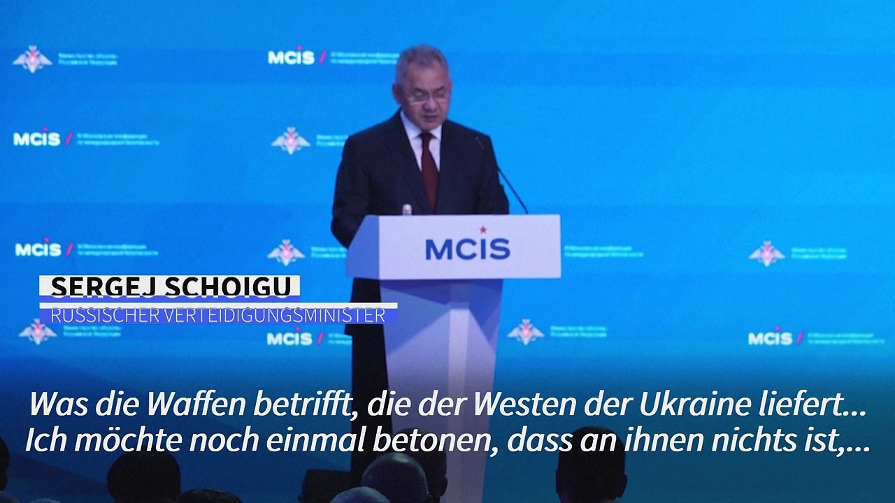 Schoigu: Alte Sowjet-Waffen oft besser als die aus dem Westen heute