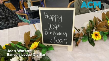 Jean Watson's 104th birthday 15 August 2023