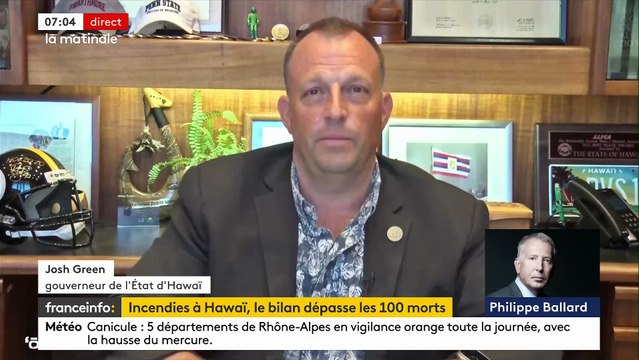 Le bilan humain du terrible incendie qui a quasiment rasé une ville sur l’île de Maui dépasse désormais les 100 morts, annoncent les autorités - VIDEO