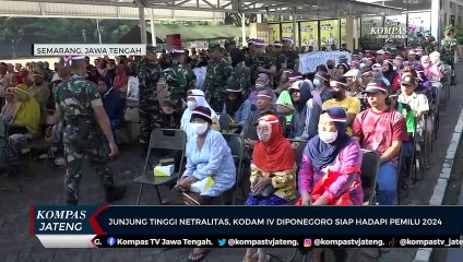 Download Video: Junjung Tinggi Netralitas, Kodam IV Diponegoro Siap Hadapi Pemilu 2024