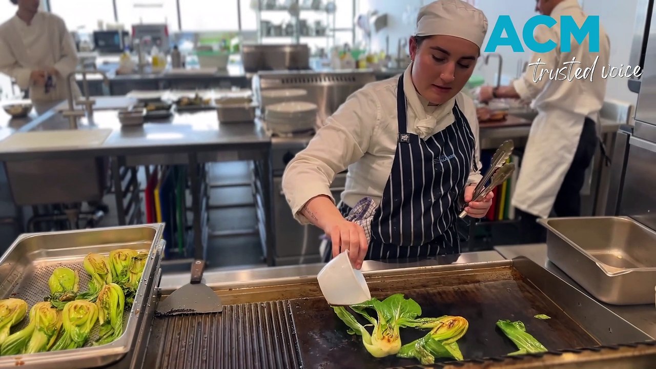 Far south coast high schoolers excited by hospitality training at Bega TAFE restaurant