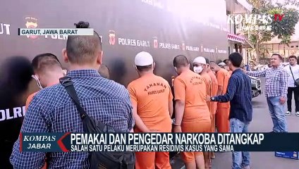 Pengedar dan Pemakai Narkoba Jaringan Lapas Ditangkap