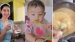 Debina Bonnerjee Daughter के लिए बनाई Sooji Khichdi Recipe Video Viral | Sooji khichdi for Babies