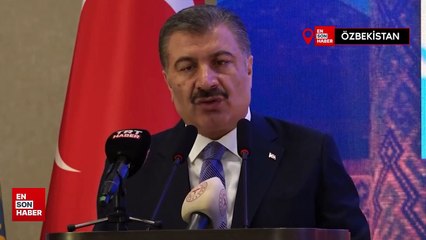 Скачать видео: Fahrettin Koca'dan Türk Dünyası Acil Medikal Kurtarma Birimi açıklaması