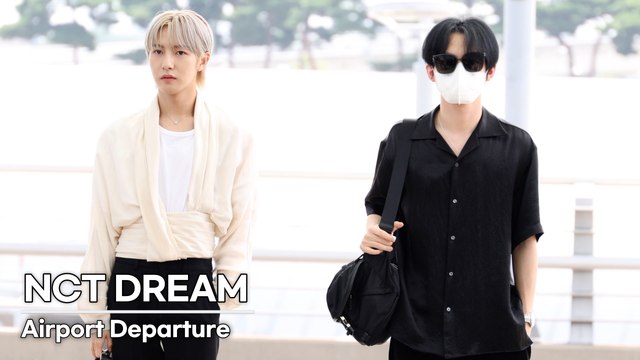 [4K] NCT DREAM(런쥔&천러) 인천공항 출국 | NCT DREAM(RENJUN & CHENLE) Airport Departure