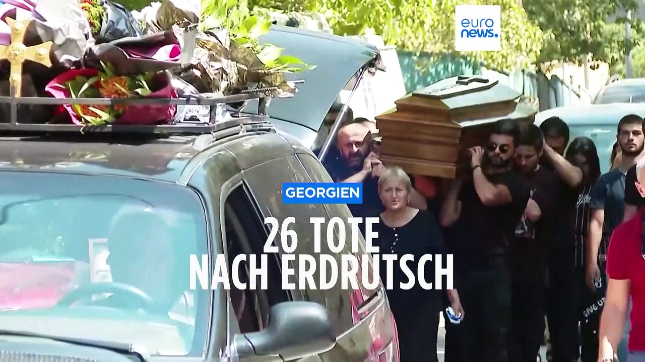 Georgien: Zahl der Toten nach Erdrutsch auf 26 gestiegen