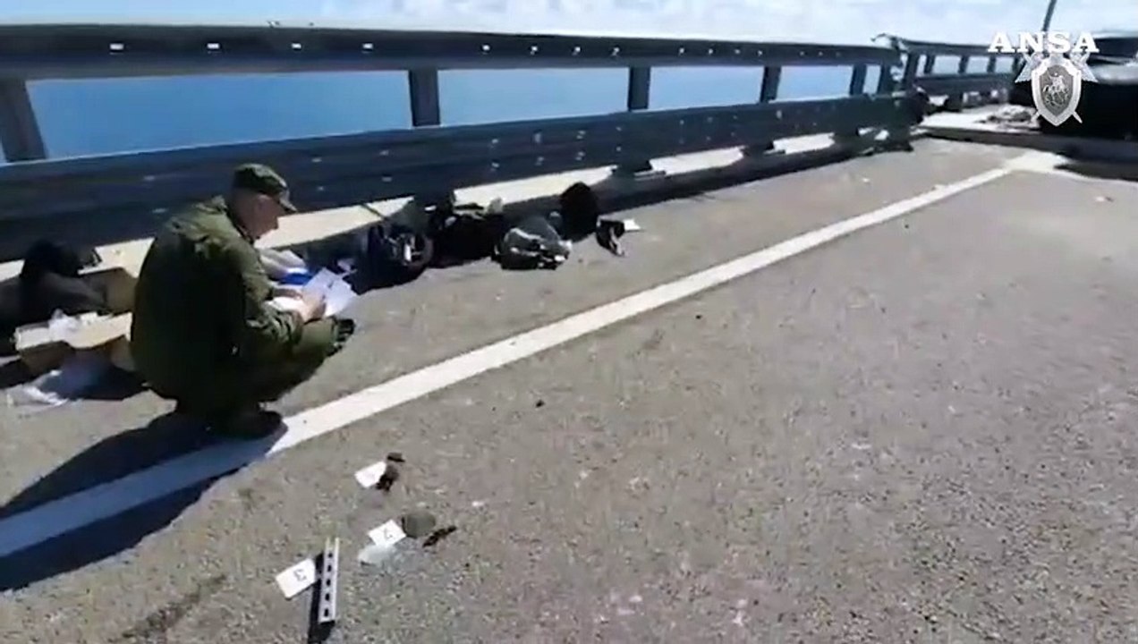 Ponte di Crimea, l'attacco del luglio scorso