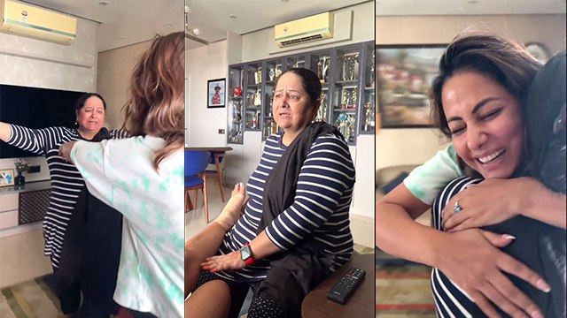 Hina Khan Leg Injury देख Mother Crying Video Viral, ऐसा Surprise देने पर Fans Angry Reaction