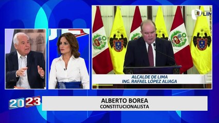 Alberto Borea: "El partido de César Acuña es una sociedad unipersonal de responsabilidad limitada"