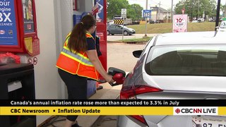 Canada's inflation rate rises to 3.3%|inflation rate in Canada|inflation hikes jumps to 3.3 percent