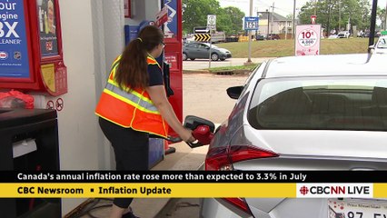 Canada's inflation rate rises to 3.3%|inflation rate in Canada|inflation hikes jumps to 3.3 percent