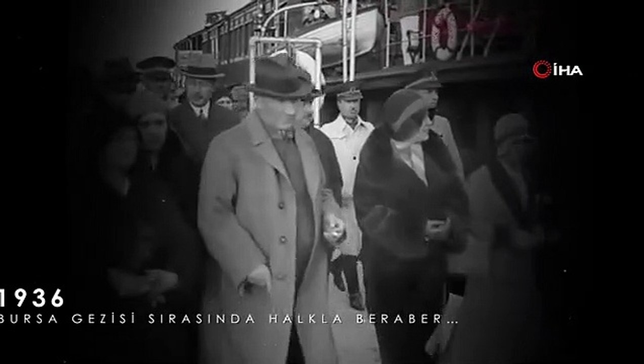 Atatürk'ün hiç bilinmeyen görüntüleri ortaya çıktı