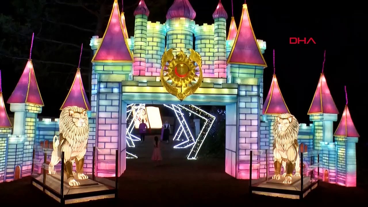 Premier Festival des Lumières de Turquie： Festival des Lumières dans la Forêt