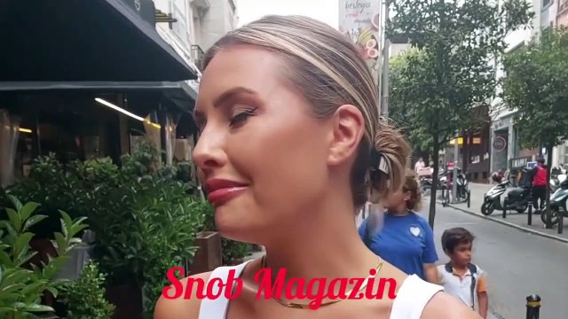 Chloe Loughnan, l'épouse de Serdar Ortaç à qui il a dit j'ai donné les cordes à ma bouche , a parlé : j'aurais bien répondu si mon turc était suffisant
