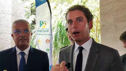 Gabriel Attal fait le point sur les annonces faites au Département