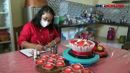 Puding dengan Tema HUT Ke-78 RI, Banjir Pesanan sampai Laris Manis