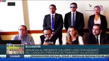 Ecuador: Denuncian al presidente del pais por asesinato de Fernando Villavicencio