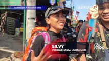 Pendaki Ramaikan Gunung Ciremai Jelang HUT ke-78 Kemerdekaan RI
