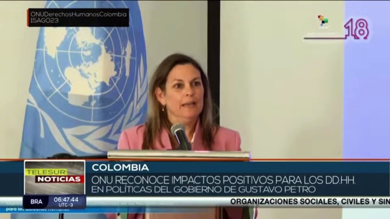 Colombia reduce el 19 % de asesinatos a defensores de los Derechos Humanos