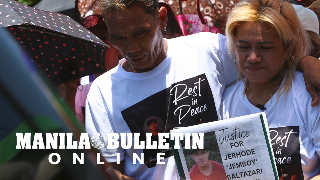 Scenes at the funeral Mass for Jemboy Baltazar