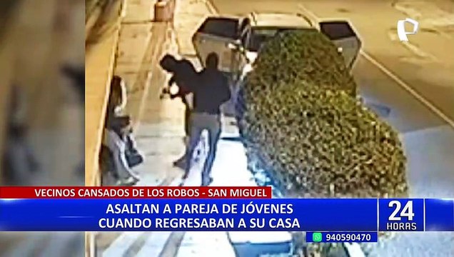 San Miguel: encañonan y golpean a pareja para robarle sus pertenencias