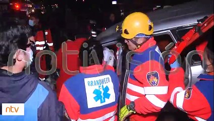 "¡Estaba vivo!": Chofer quedó atrapado entre los fierros luego de chocar