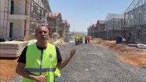 Haluk Levent: Gaziantep Nurdağı’nda inşaatı süren 450 evin bitmek üzere