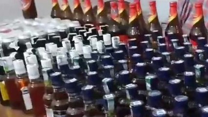 అల్లూరి జిల్లా: భారీగా ఒడిసా అక్రమ మద్యం పట్టివేత