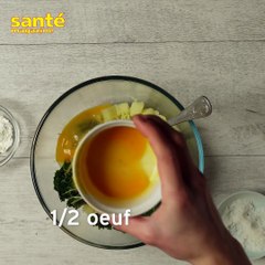 Galettes de chou kale et pommes de terre