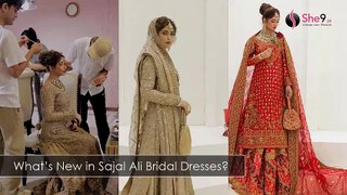 Sajal Ali Bridal Dresses by Ansab Jahangir Shaadi Edit Collection
