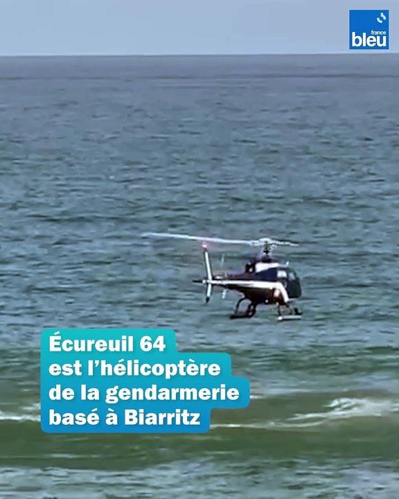 Sauvetage en mer : exercice d'hélitreuillage au large de Labenne