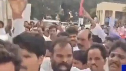 అనకాపల్లి జిల్లా: వైవీ ఎదుట వైసీపీ నేతల బాహాబాహి