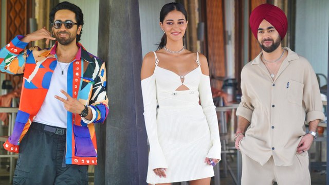 Ayushmann Khurrana And Ananya Panday Are Promoting Their Upcoming Film Dream Girl 2